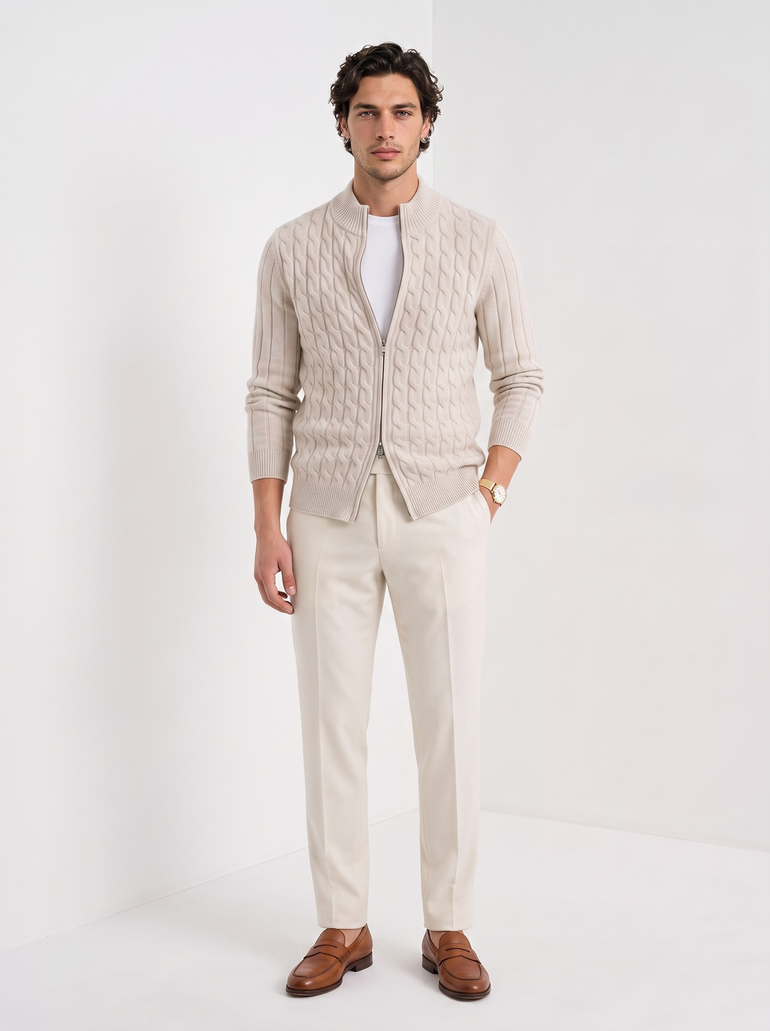 Cárdigan Elegante Ajustado