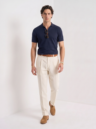 Camiseta Polo de Algodón Fino