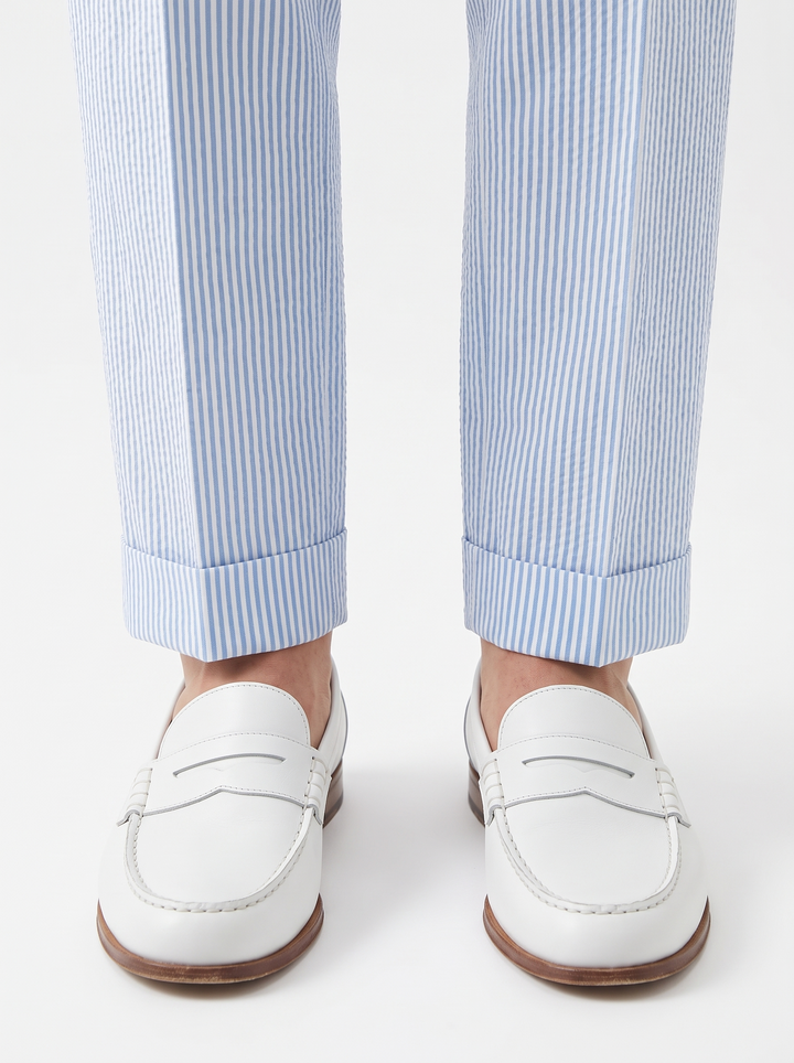 Pantalones de Rayas de Dinero Antiguo