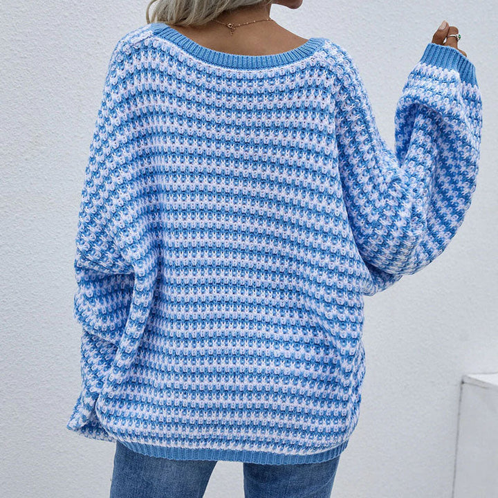 Pull De Tricot Casual A Rayas