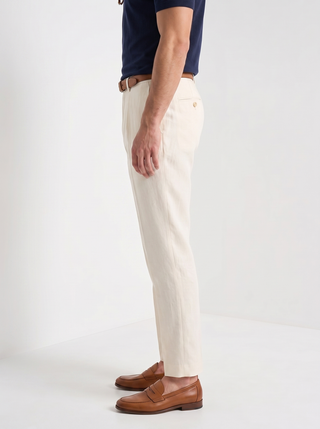 Pantalones de Lino 100% para Negocios