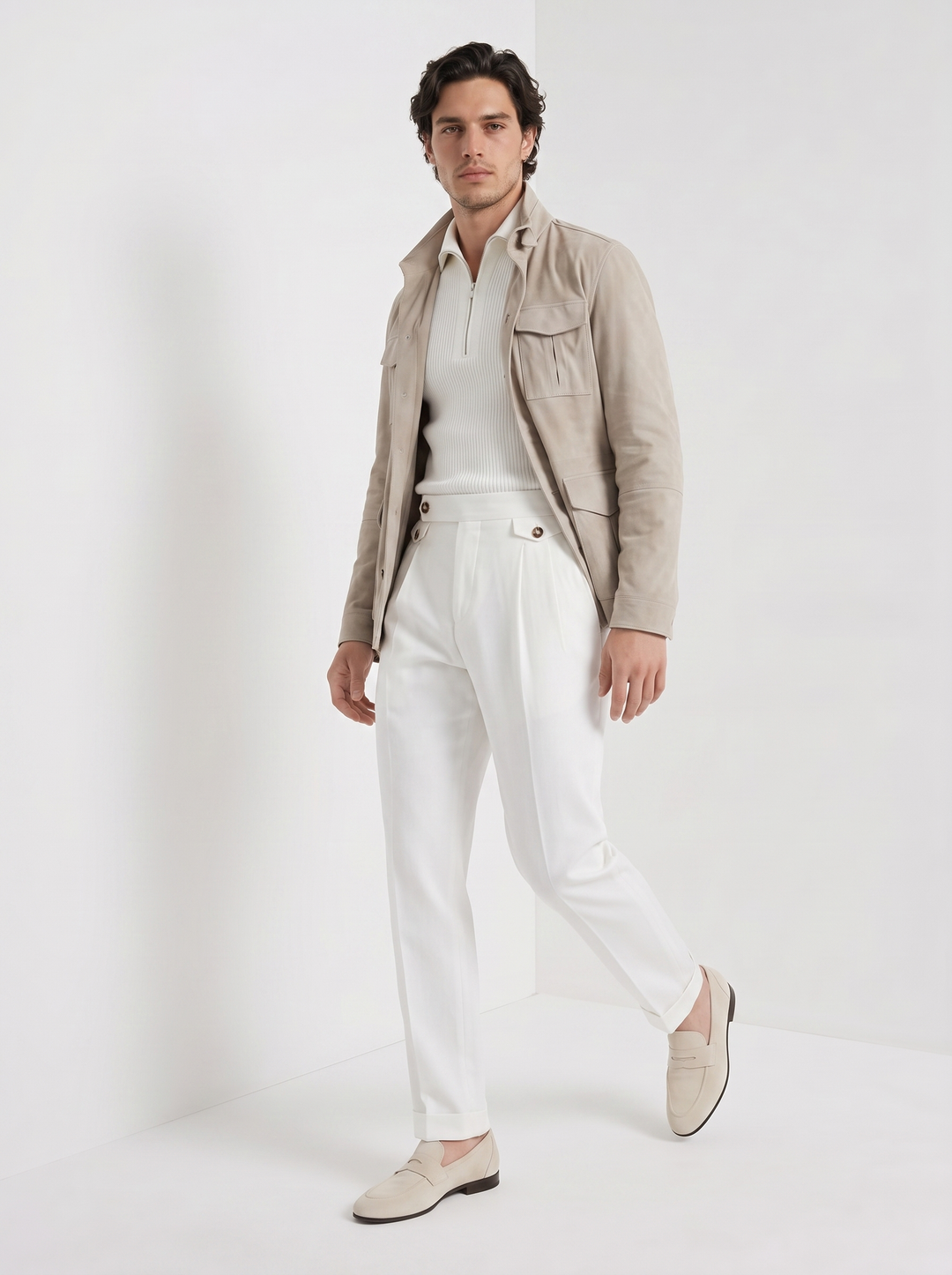 Pantalones de Cintura Alta