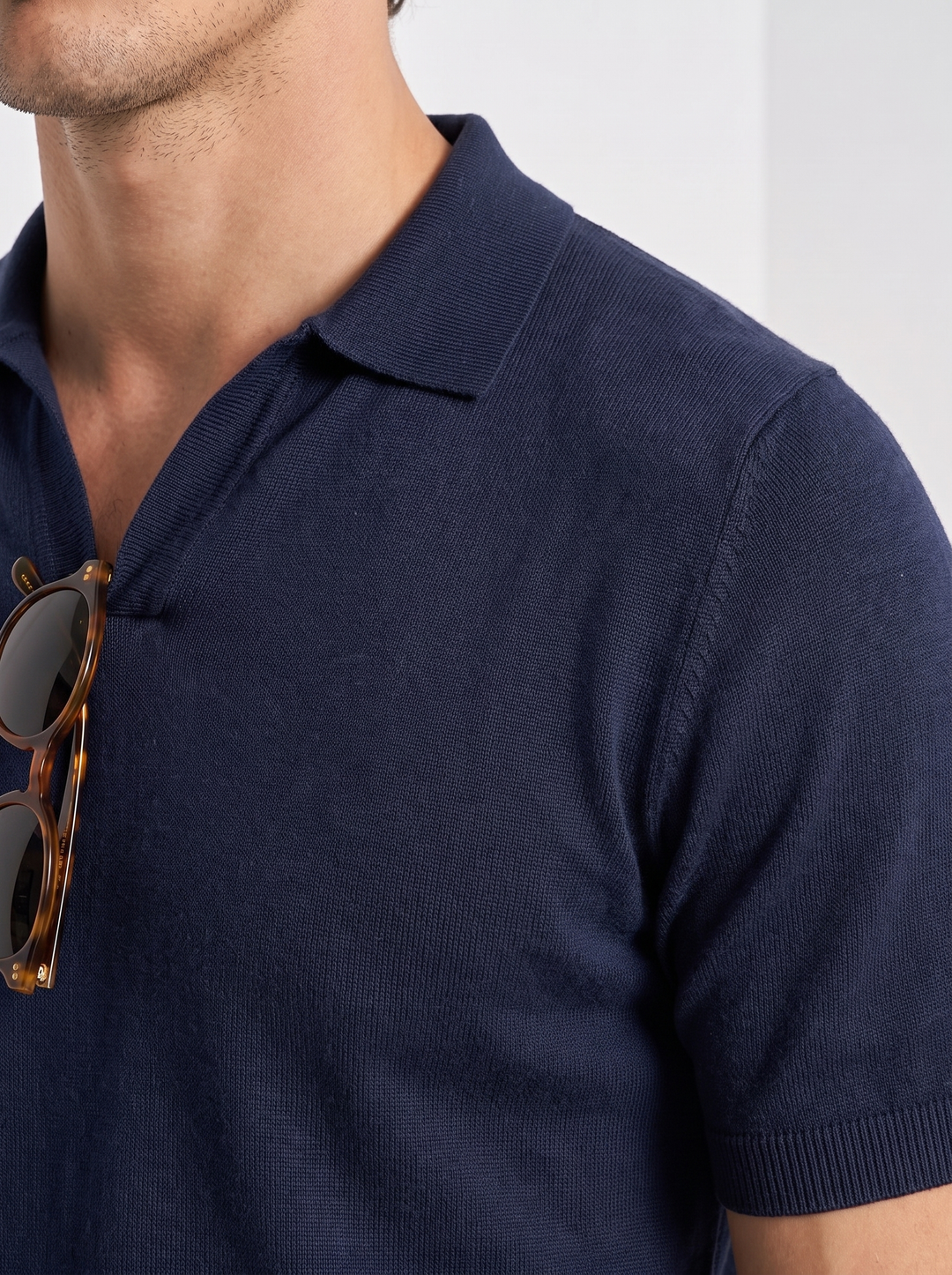 Camiseta Polo de Algodón Fino
