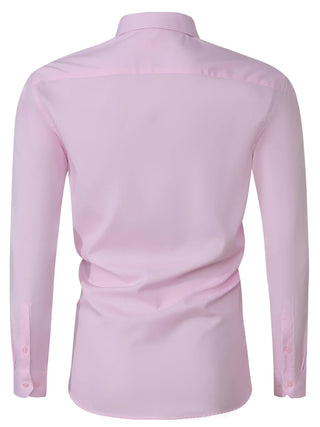 Elvoria | Camisa elegante de manga larga con botones