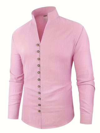 Elvoria | Camisa ligera de algodón de manga larga