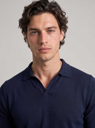 Camiseta Polo de Algodón Fino