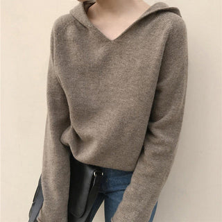 Sudadera Con Capucha De Color Sólido
