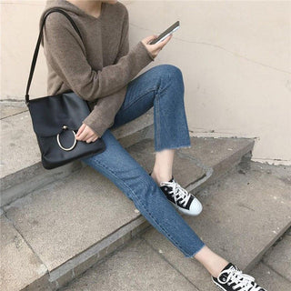 Sudadera Con Capucha De Color Sólido