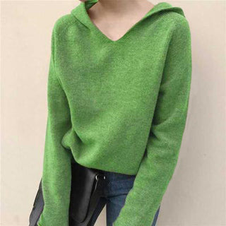 Sudadera Con Capucha De Color Sólido