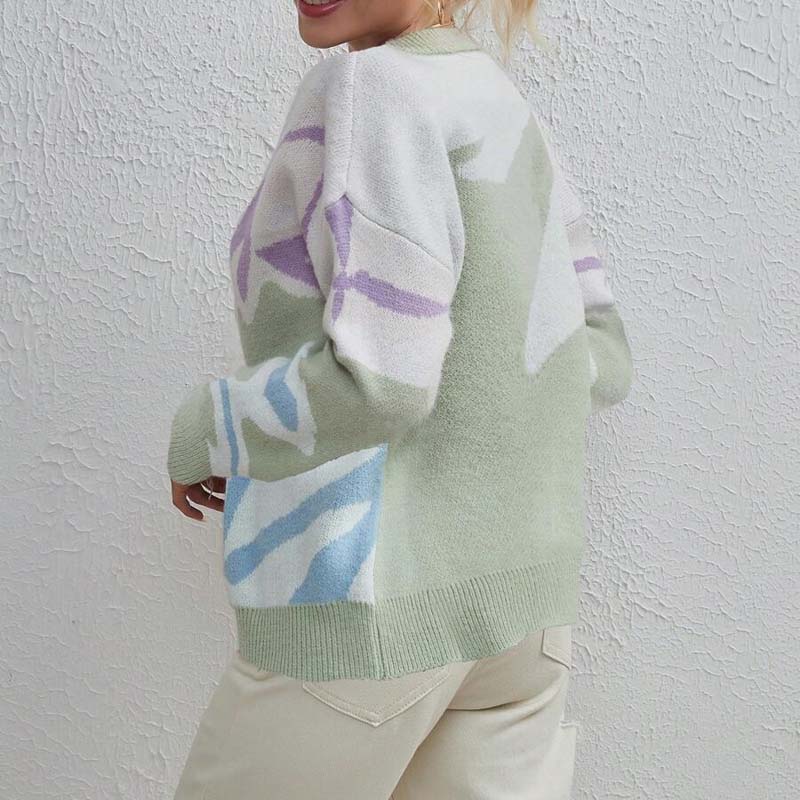 Sudadera Descontracturada A Rayas De Colores