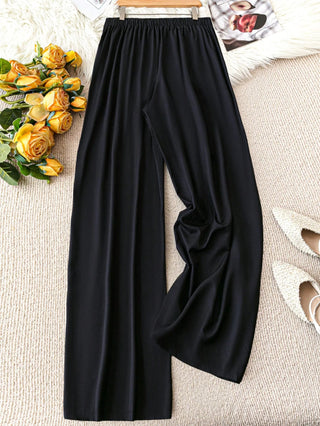Pantalones casuales con estampado floral de talla cómoda, adecuados para uso diario