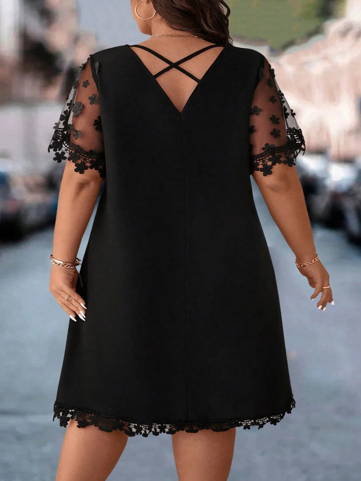 Vestido elegante y versátil para tallas cómodas para mujeres de talla grande