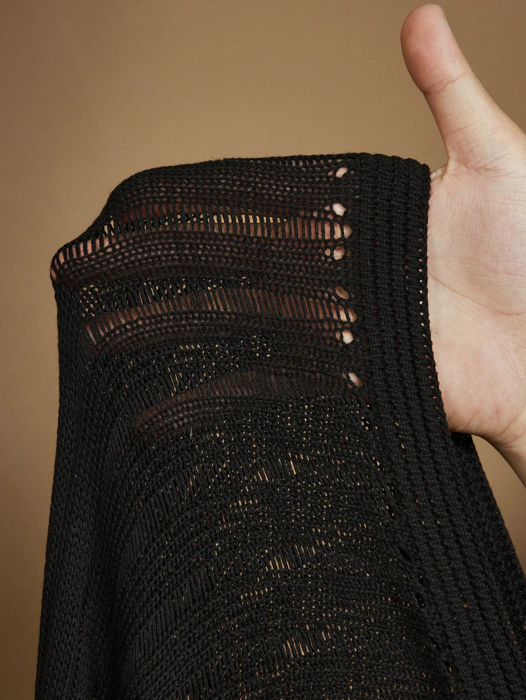 Capa de disfraz con mangas de murciélago y abertura en el muslo, sin traje de baño