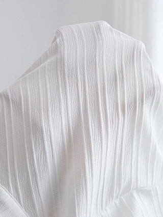Blusa larga, casual, de manga larga, con textura blanca, para el otoño, tallas oversize
