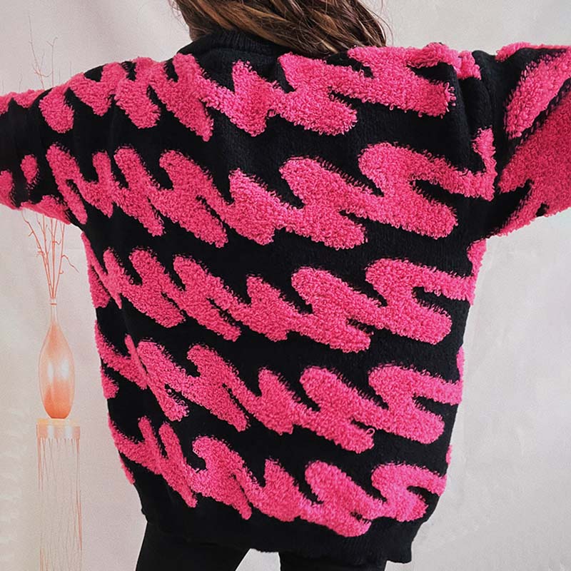 Suéter de Tricot Amplio y Casual