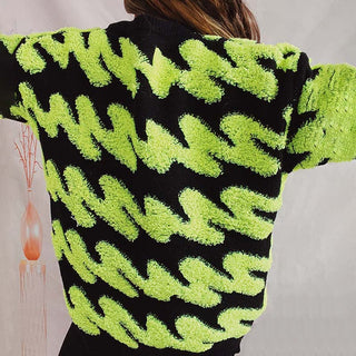 Suéter de Tricot Amplio y Casual