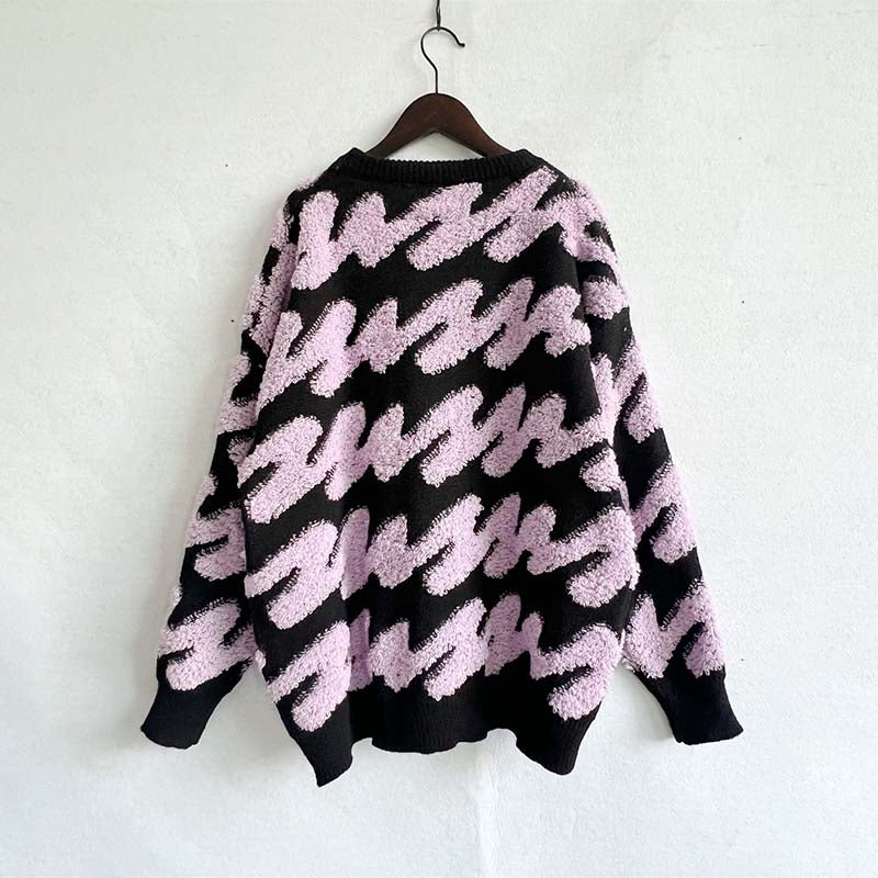 Suéter de Tricot Amplio y Casual