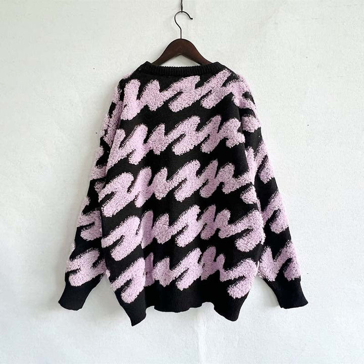 Suéter de Tricot Amplio y Casual