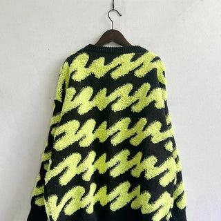 Suéter de Tricot Amplio y Casual