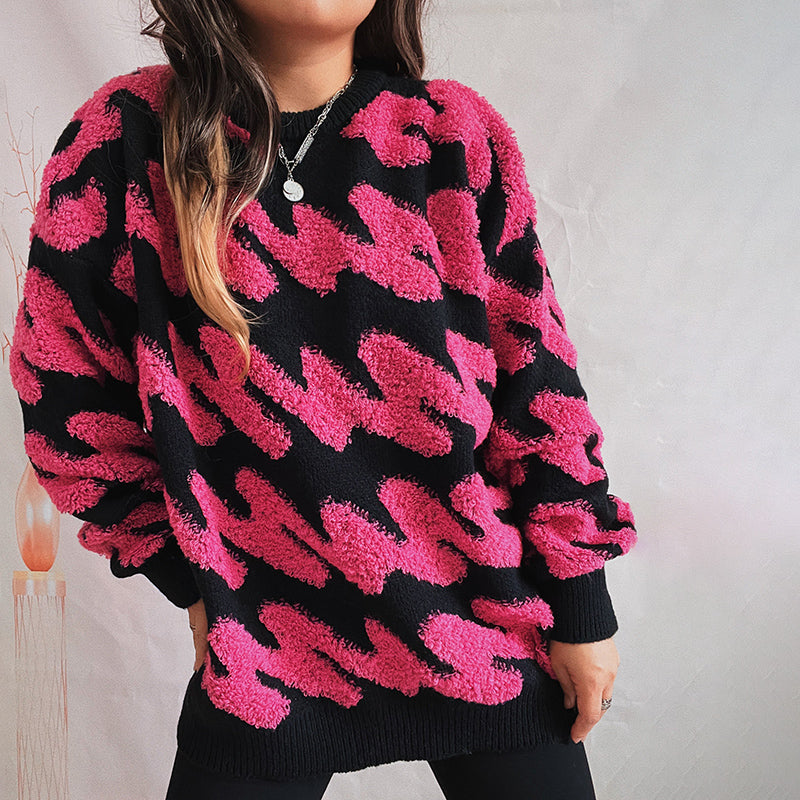 Suéter de Tricot Amplio y Casual