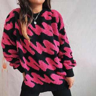 Suéter de Tricot Amplio y Casual