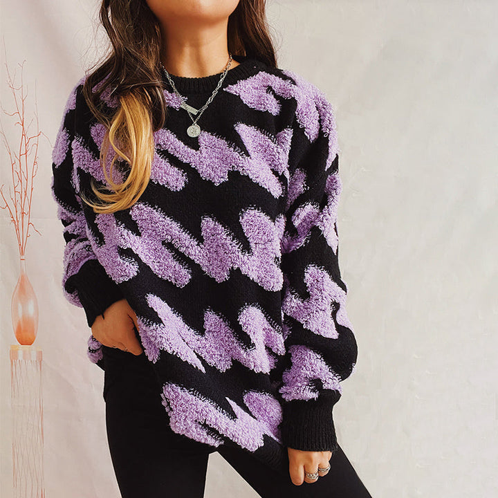 Suéter de Tricot Amplio y Casual