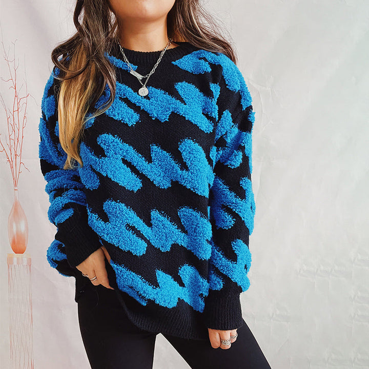 Suéter de Tricot Amplio y Casual