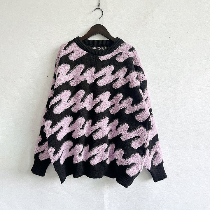 Suéter de Tricot Amplio y Casual
