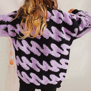 Suéter de Tricot Amplio y Casual