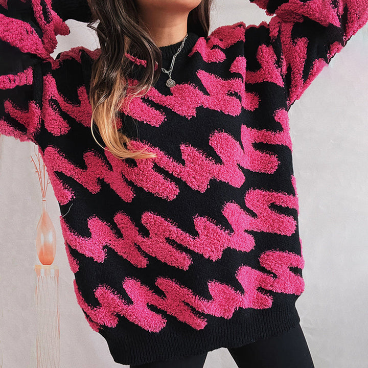 Suéter de Tricot Amplio y Casual