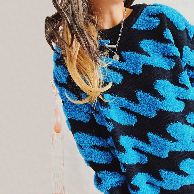 Suéter de Tricot Amplio y Casual