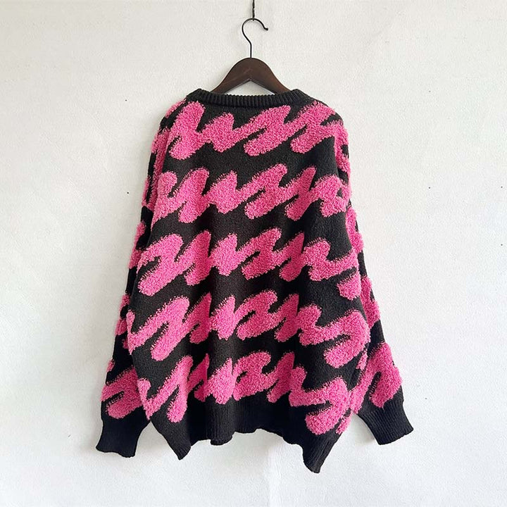 Suéter de Tricot Amplio y Casual