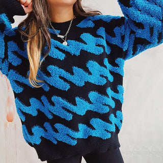Suéter de Tricot Amplio y Casual
