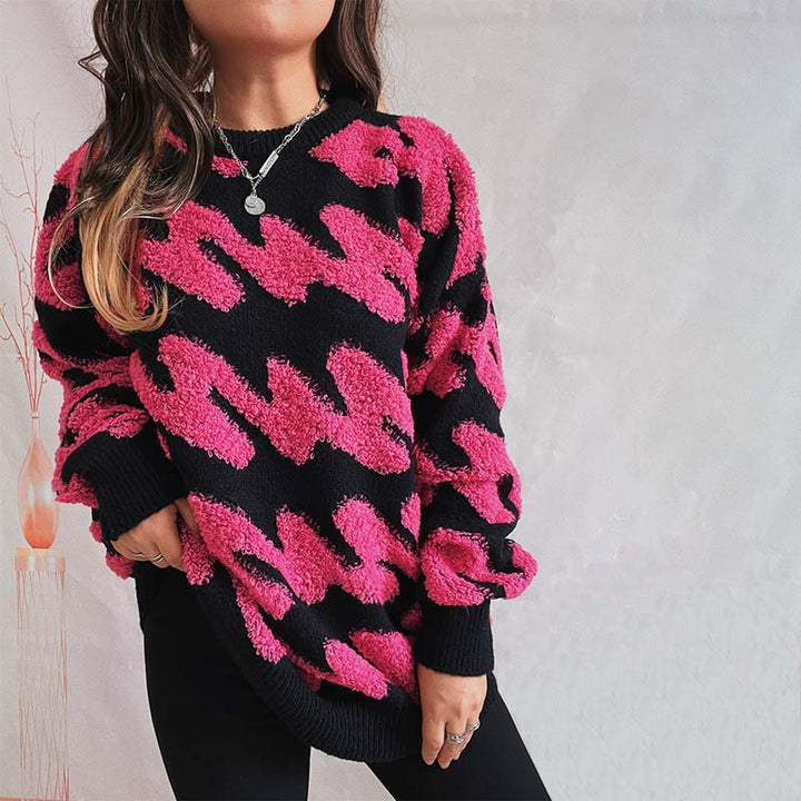 Suéter de Tricot Amplio y Casual