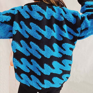 Suéter de Tricot Amplio y Casual