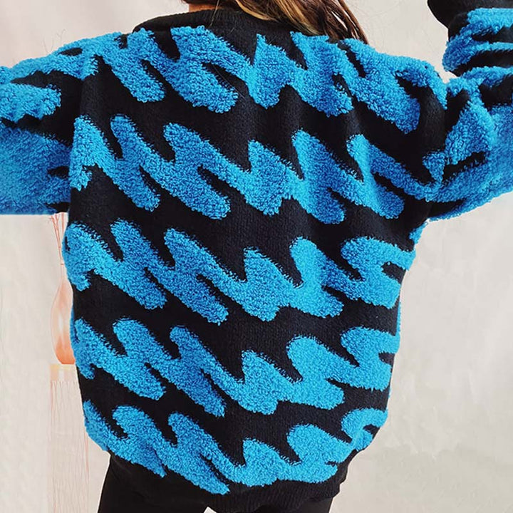 Suéter de Tricot Amplio y Casual