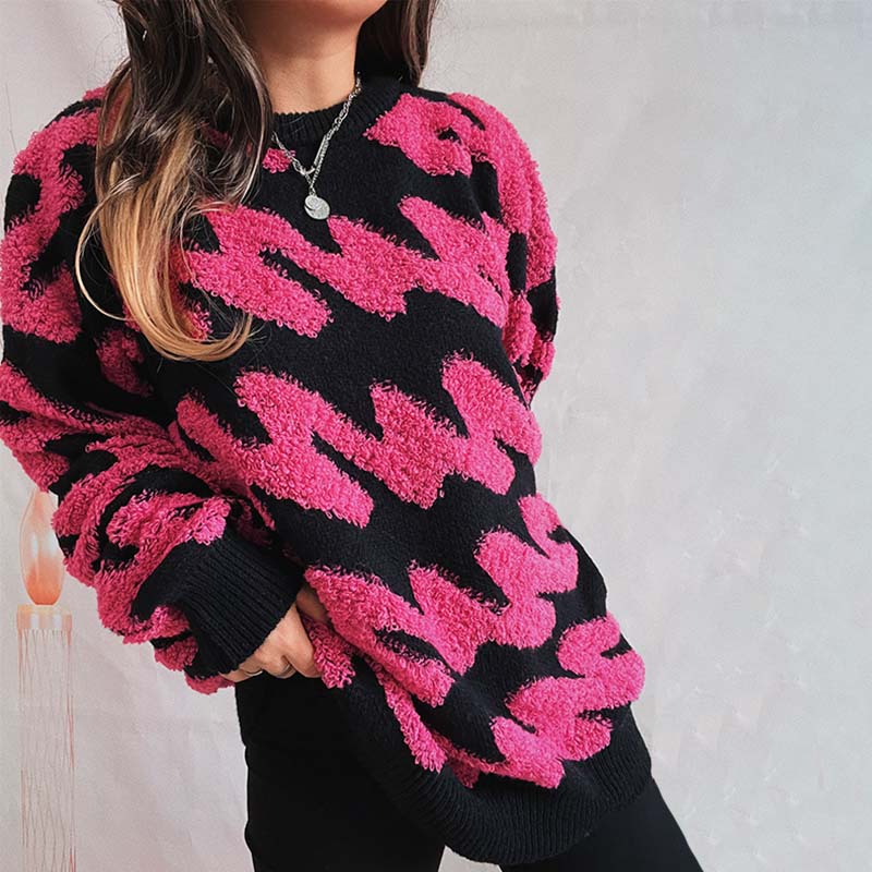 Suéter de Tricot Amplio y Casual