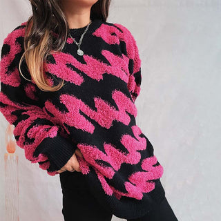 Suéter de Tricot Amplio y Casual