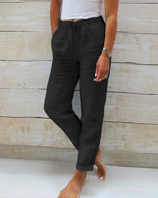 👖 ¡50% DESCUENTO! 🌿 Pantalones Flexibles y Transpirables de Lino Kali – Ligero, Ajuste Cómodo y Estilo Casual ☀️