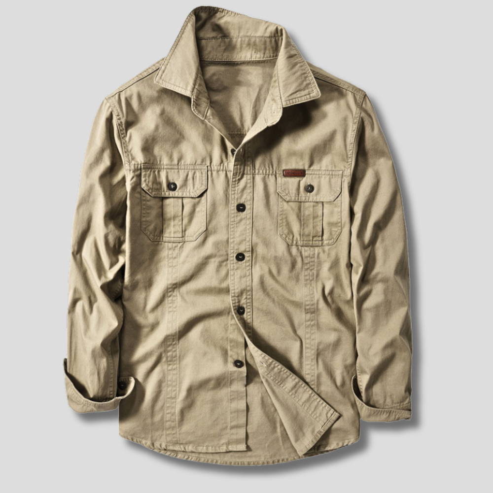 Elvoria | Camisa cargo de estilo moderno