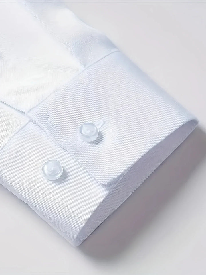 Elvoria | Camisa elegante de manga larga con botones