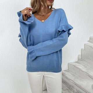 Sudadera Casual de Color Sólido