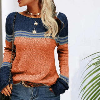 Pull De Tricot Rayado Casual
