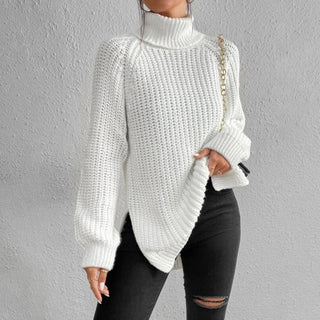 Suéter Casual de Cuello Alto