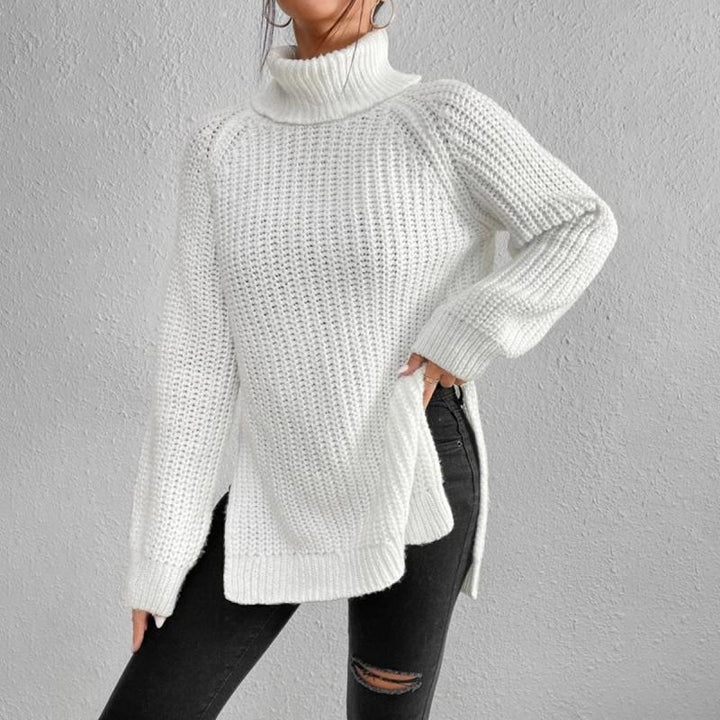 Suéter Casual de Cuello Alto