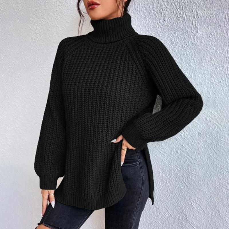 Suéter Casual de Cuello Alto