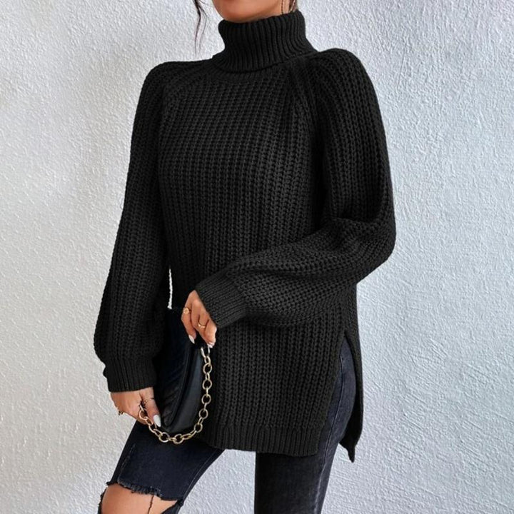 Suéter Casual de Cuello Alto