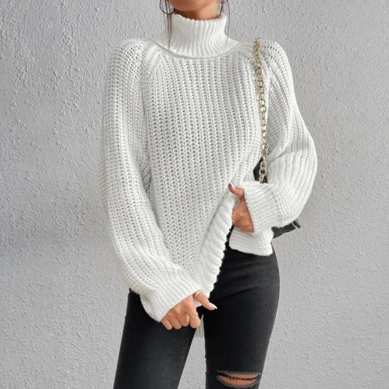 Suéter Casual de Cuello Alto