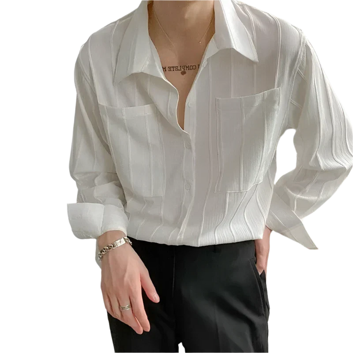 Elvoria | Camisa de canalé ST Tropez
