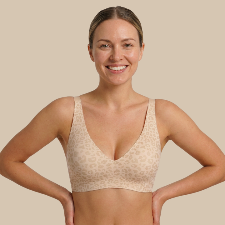 Sujetador sin aros ni acolchado – forma natural